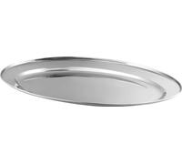MagicHome Plateau EOT, 40 cm, acier inoxydable, ovale, plateau à gâteau