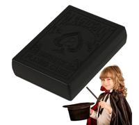 Magician Box - Deluxe Magic Kit, Ensemble magique classique | Ensemble complet avec plus de 200 trucs, DV éducatifs et objets de scène pour , cadeau pour les magiciens en , étui de
