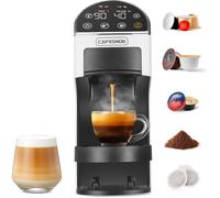 Magician2 Cafetière Capsule 5 En 1 Nespresso Dolce Gusto Lavazza A Modo Mio ESE 44 Café Moulu 20 Bars Préinfusion Écran Tactile