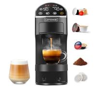 Magician2 Machine à café 5 en 1 pour Nespresso, Dolce Gusto, Lavazza A Modo Mio, ESE 44 dosettes et café en poudre, 20 bar, 1400 W, 0,82 l, écran LED, machine à expresso | Machine à café pour la