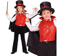 W WIDMANN MILANO Party Fashion - Costume enfant magicien pour garçons et filles, magicien, déguisement Halloween, carnaval