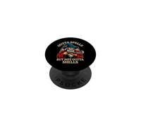 Magicien drôle Qui Dit Hors des Sorts mais Pas Hors des Coquillages PopSockets PopGrip Adhésif