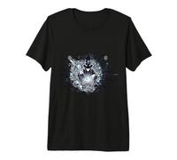 Magicien Magicien Baguette Cosmique étoiles Galaxie Sagesse T-Shirt Haut de Gamme