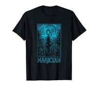 Magicien Magie Vintage Fantaisie Goth Sorcellerie Occulte T-Shirt
