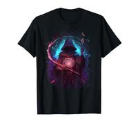 Magicien Noir Mystique du Pouvoir et des Secrets T-Shirt