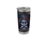 Magicien sombre mystique Gobelet isotherme en acier inoxydable double paroi