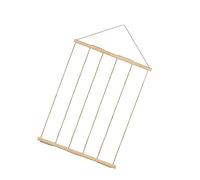 MAGICLULU 1 Ensemble Affichage Photo Suspendu Au Mur Décoration Murale Suspendue Monté pour Décor Photo Suspendu Pendaison De Photos Mur Photo Clips Agrafe Décor Photo Mural en Bois