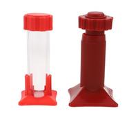 MAGICLULU 1 ensemble de filtration transparente avec cylindre de 20 ml, broyeur en plastique pour laboratoire de biologie, outil pédagogique pour démonstrations et enseignements scientifiques en