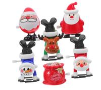 MAGICLULU 1 Ensemble Jouets Interactifs Forme de Renne Bonhomme Père Noël pour Garçon Fille pour de Fête et Petits Souvenirs de Noël