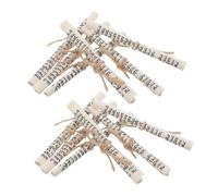 MAGICLULU 1 Jeu Jewish Mezuzah Scrolls for Doorpost Traditional Blessing Plaques Religious Hebrew Scripture Ornament for Home Protection and Celebration 12 Pièces