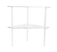 MAGICLULU 1 Jeu présentoir de Rangement Rack de Rangement Polyvalent Rangement d'angle Salle de Bain étagère d'angle de comptoir étagère de Salle de Bain d'angle Acrylique