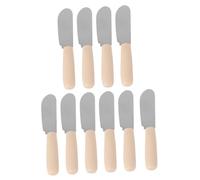 MAGICLULU 1 Jeu Spatule À Crème Spatules De Cuisson Couteau À Beurre Spatule Couteaux À Fromage De Cuisine Petit Couteau À Beurre Spatule À Beurre Couteau À Fromage Plastique 10 Pièces