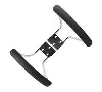 MAGICLULU 1 Paire Accoudoir De Chaise Accessoire Mbappé Chaise De Bureau De Jeu Couvre-accoudoirs pour Chaises Porte Ornement De Hérisson Décoration Thermomètre Se Percher Étiquette Acier