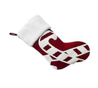 MAGICLULU 1 Pc Chaussettes de Noël Pendentif Noel Christmas Tree Decoration Cloches de Fabrication de Bijoux conteneur de Stockage de trésors décoratifs de noël Polyester