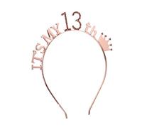 MAGICLULU 1 Pièce Bandeau Anniversaire Accessoire de Cheveux pour Anniversaire pour Photos Célébrations Thématiques