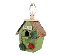MAGICLULU 1 Pièce décoration Pastorale nid d'oiseau Maison d'oiseau décorative Maison Suspendue pour Oiseaux Cage Oiseaux décoration champêtre Mini nid d'oiseau Maison d'oiseau en Bois