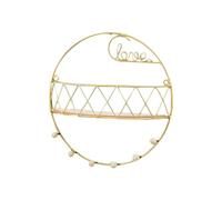 MAGICLULU 1 Pièce Panier Mural étagère Murale Suspendue Supports étagère de casier Suspendu Pratique Chemise monté Stand de Stockage décoration Murale étagère Suspendue créative Le Fer