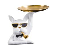 MAGICLULU 1 Plateau Français Décoratif pour Fête Clé Chiot Maison Chien Plateau De Modelage pour Chien Plateau De Bonbons Plateau De Décoration pour Animaux Plateau De