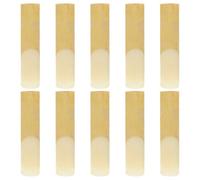 MAGICLULU 10 Anches de Saxophone Ténor 2,5 Dureté - Lot de 10 Pièces de Remplacement pour Saxophone Ténor - Accessoires pour Instruments de Musique - Anches Traditionnelles Adaptées