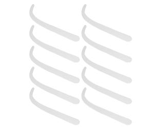 MAGICLULU 10 Bâtonnets Transparents en Acrylique pour Essayer Boucles D’oreilles, Présentoir Pratique 10 Pièces, Organiseur de Bijoux pour Maison et Magasin, Étagère de Rangement Clips