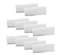 MAGICLULU 10 feuilles Pochettes Adhésives Transparentes Auto-collantes pour Cartes de Bijoux Sacs de Rangement Invisibles pour Colliers de Pochettes Arrière Autocollantes pour Chaînes pour