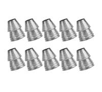 MAGICLULU 10 Pièces Cales pour Poignée en Fer Argenté, Coin Pratique et Léger pour Marteau, Renforçant et Supportant Les Structures en Bois, Outil Compact pour Menuisiers