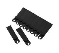 MAGICLULU 10 Pièces Lot de Clips Ceinture Métalliques Robustes pour Téléphones Pince à Ressort Légère et Compacte Crochet de Fixation Multifonction pour Outils et Voyages