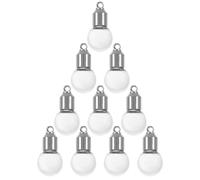 MAGICLULU 10 Pièces Pendentif en Fiole de Verre Mini pour Loisirs Créatifs