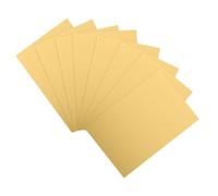 MAGICLULU 10 pièces Plaques Aluminium Sublimables Brillantes Supports Métal Vierge pour Impression Photo Sublimation DIY Résistantes et Décoratives pour Affichage Intérieur et Extérieur