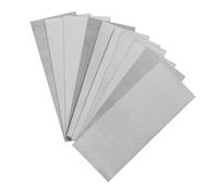MAGICLULU 10 Pièces Plaques de Zinc pour Expériences Électrolytiques de Zinc pour Batteries de Fruits Matériel Éducation Scientifique Fournitures Expérimentales pour Écoles et Ateliers