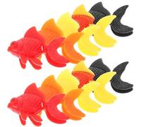 MAGICLULU 10 Pièces Poisson Artificiel Décoratif, Figurine Résistante | Usage Table et Bureau, Aspect Réaliste, Facile à Utiliser, sans Déformation, Objet Décoratif Compact