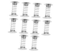 MAGICLULU 10 pièces Socles à Ressort pour Jouets de Tableau de Bord Voiture Base de Poupée à Tête Qui Secoue de Acier pour Décoration Mobile