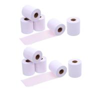 MAGICLULU 10 Rouleaux Papier Thermique pour Machine Monovoie Papier Résistant à Eau avec Quadrillage Préimprimé pour Enregistrements Précis