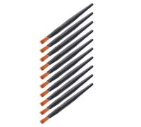 MAGICLULU 100 Pinceaux à Lèvres Mini Noirs en Fibres Synthétiques Douces Manche Aluminium, Applicateurs de Maquillage pour Rouge à Lèvres et Gloss, Usage Maison et Voyage