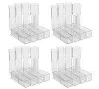 MAGICLULU 100Pcs Colorimetric Cuvettes Experiment Cuvettes Reusable Plastic Small Clear Precise For Experiment For Lab Mini Transparent