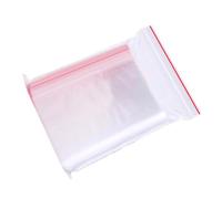 MAGICLULU 100pièces Fermeture Zip Transparents Sachets Refermables Solides pour Rangement de Petits Objets Durables et Étanches