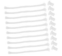 MAGICLULU 10ensembles Mèches De Lampe Coton avec Support Remplacement pour Torche Tiki Et Lampe à Huile Kit De Mèches Rondes