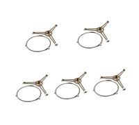 MAGICLULU 10pièces Anneau De Support à Roulettes Pour Plateau De - Support De Verre Pivotant Pour Réparation De - Accessoire Résistant Corrosion