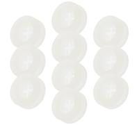 MAGICLULU 10pièces Lot De Bouchons Silicone Pour Paille De Bocal Œillets Étanches Résistants à Usure Adaptés Aux Couvercles De Bocaux Pour Boissons Maison