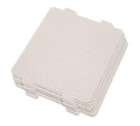 MAGICLULU 10pièces Plaques Mica Pour Micro-ondes Couvercle Isolant Protection Accessoires Universels Pour Four à Micro-ondes