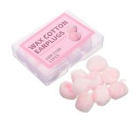 MAGICLULU 12 Pièces bouchons d'oreille de sommeil boules Quies bouchons d'oreilles en mousse Dormir bouchon d'oreille antibruit bouchons d'oreille pour la réduction du bruit paraffine