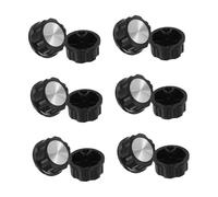 MAGICLULU 12 pièces Boutons Commutateur Cuisson pour Four Air Fryer Micro-ondes Chauffage Remplacement Facile pour Commandes Cuisinière et Électrique