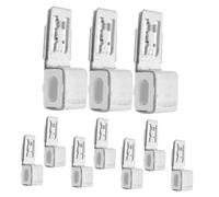 MAGICLULU 12 Pièces Clips à Ressort pour Réparation de Canapé Accessoires de Mobilier pour Fixation Entretien de Chaises