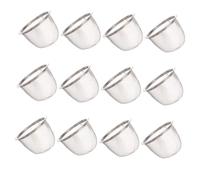 MAGICLULU 12 pièces Filtre à Thé Acier Inoxydable Petits Filtres à Mailles Fines Infuseur pour Thé Vrac et Infusions