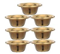 MAGICLULU 14 pièces Bol Tibétain Laiton Tasse Bouddhiste Décorative pour et Adapté Maison et Temple
