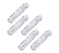 MAGICLULU 15 Pièces Tube de Gloss Vide Flacon de Rouge à Lèvres 2,5ml en Plastique, Forme Diamant, Rechargeable, Léger, Facile à Transporter, pour Huile à Lèvres et Liquide Teinté, Voyage,