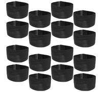 MAGICLULU 16 Pièces Brassard de Deuil Noir Élastique en Polyester Ajustable pour Adultes, Design Élégant Minimisant Les Frottements Peau, pour Cérémonies Religieuses et Funérailles
