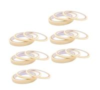 MAGICLULU 18 Rouleaux de Ruban Adhésif de Masquage pour Vernis à Ongles 3/5/12 Mm, Bande Adhésive pour Manucure, Compatible Vernis et Ongles Acryliques, Usage Professionnel en Salons