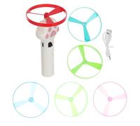 MAGICLULU 1ensemble Kitten Flying Disc Launcher Rechargeable Interactive Cat Toy with Smart Obstacle Avoidance for Safe Indoor Outdoor Chasing and Training