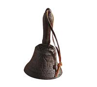 MAGICLULU 1pièce Cloche À Main Rétro Fer Décoration Vintage pour Maison Bureau Et École Cloche Archaïque Polyvalente Fort pour Signaler Et Former